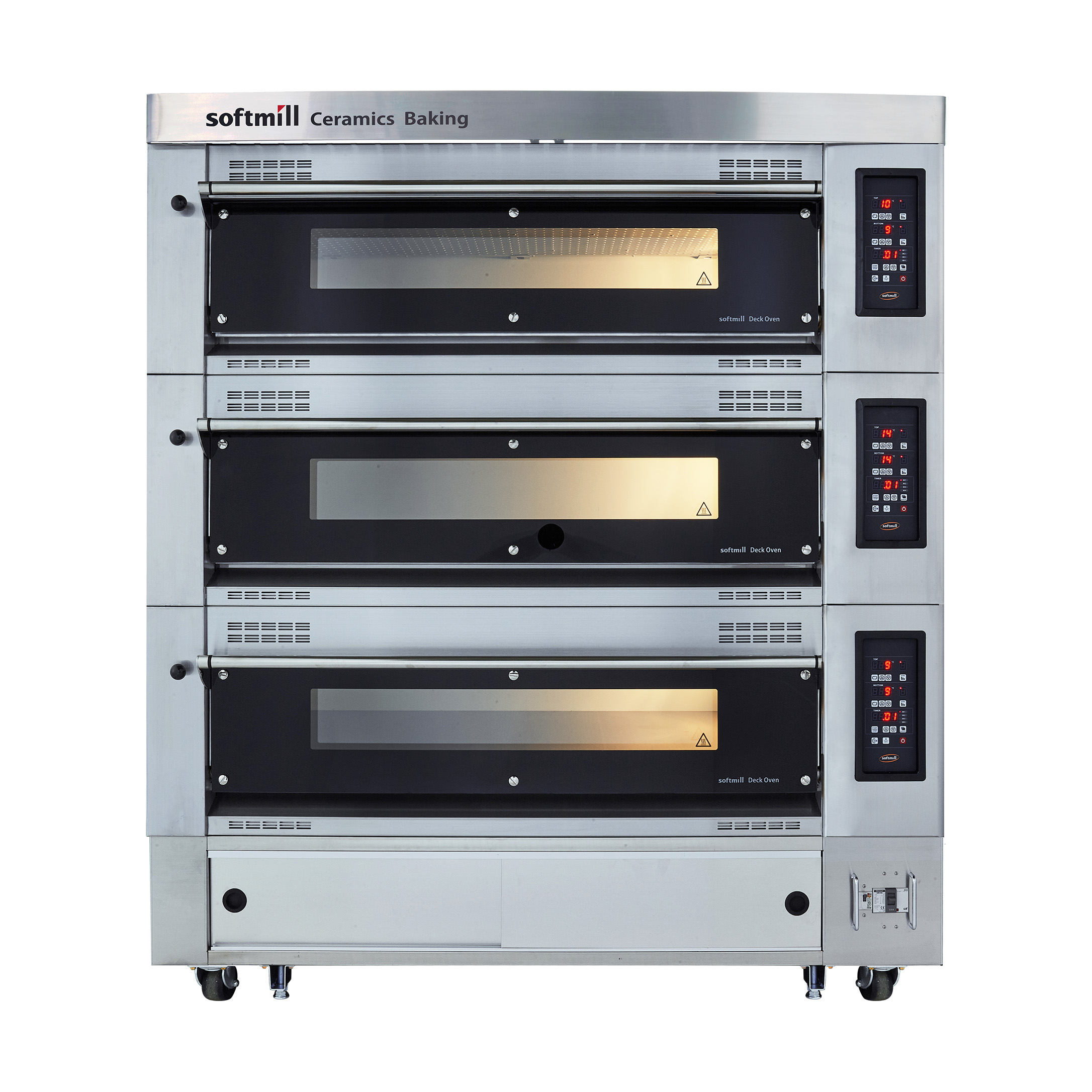 Deck Oven-G 4 trays 3 tiers detail mini size images