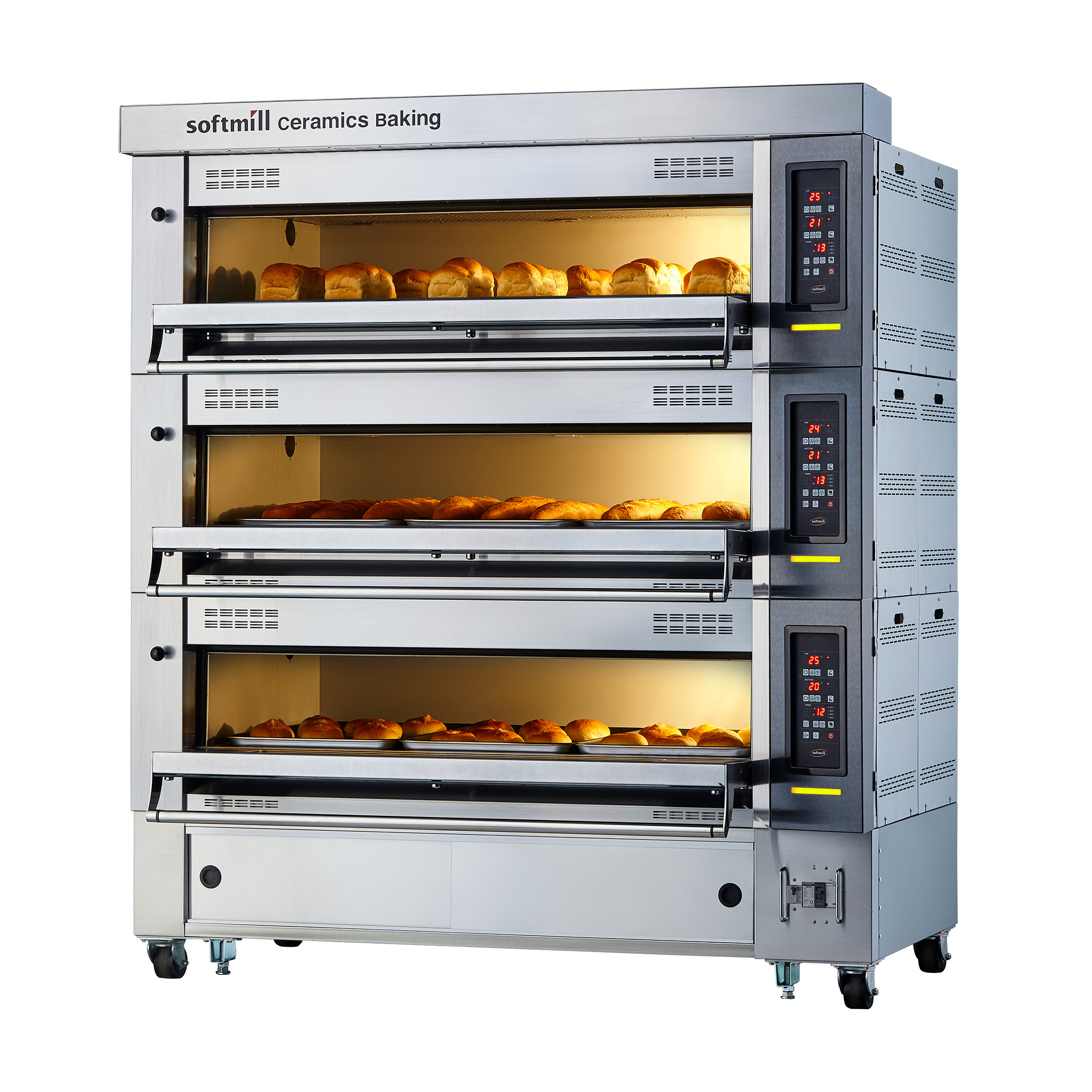 Deck Oven-G 3 trays 3 tiers detail mini size images