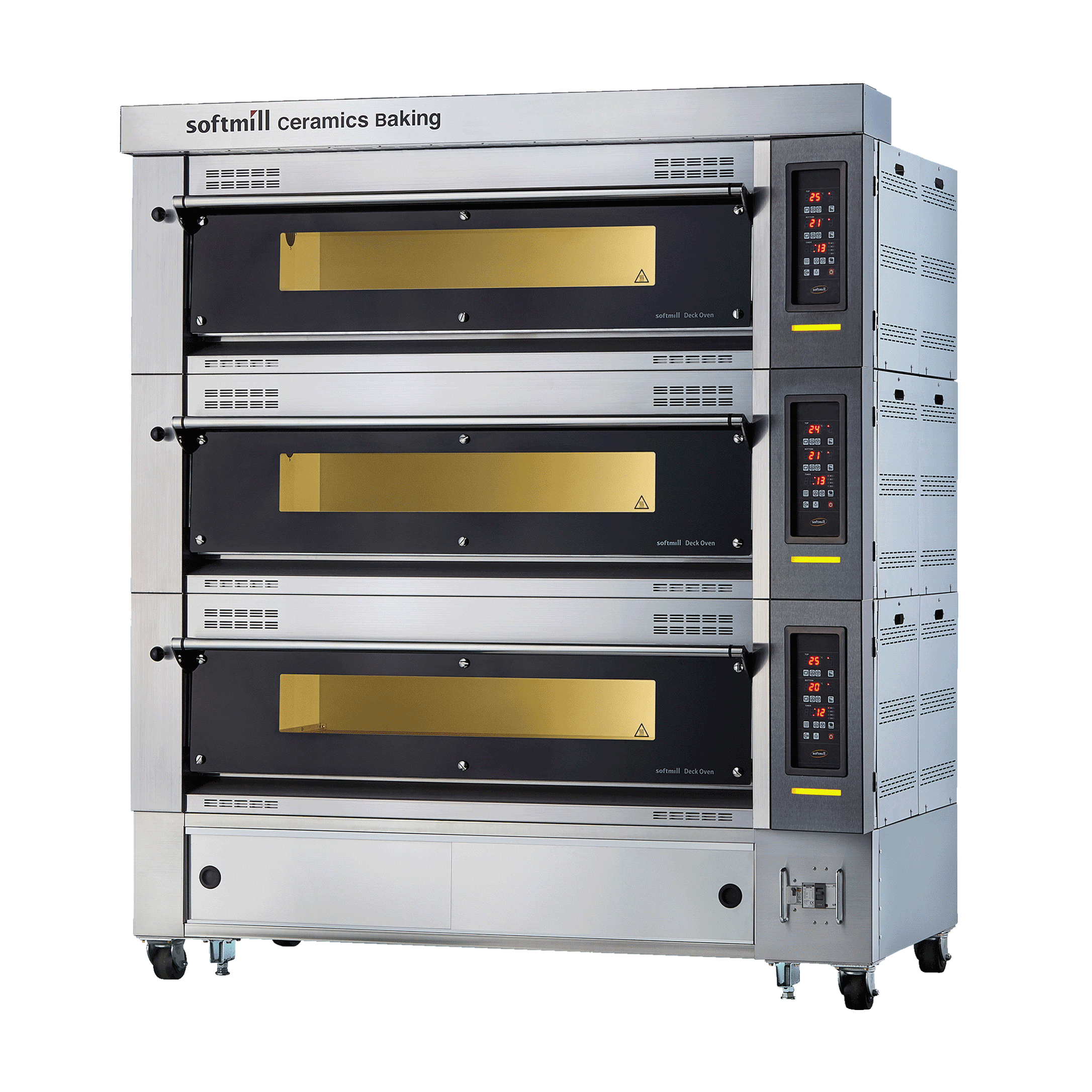 Deck Oven-G 3 trays 3 tiers size up images